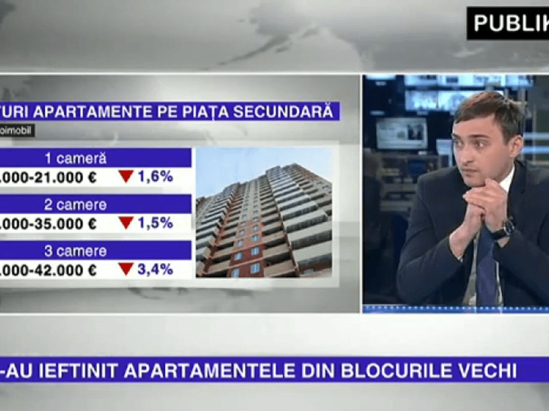 Specialistul imobiliar Victor Romanescu despre fluctuațiile prețurilor și situația pe piața imobiliară din Republica Moldova.