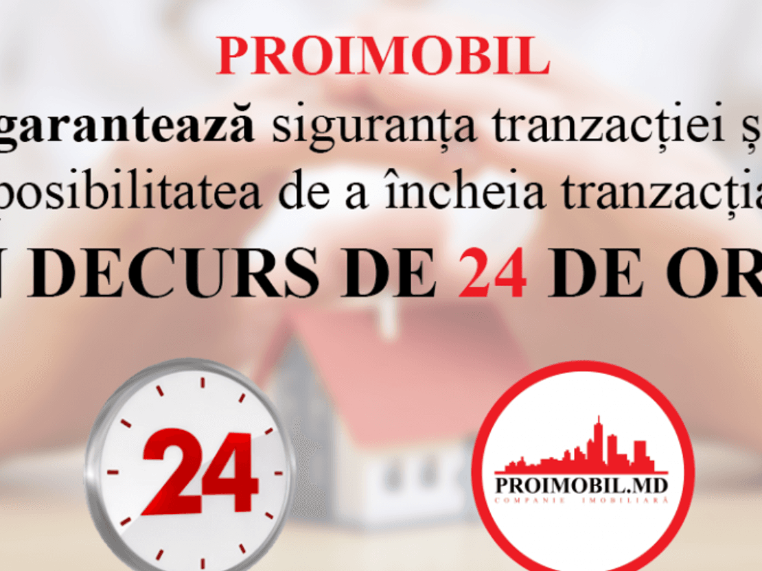 Pro Imobil гарантирует возможность приобрести любую недвижимость в течении 24 часов.