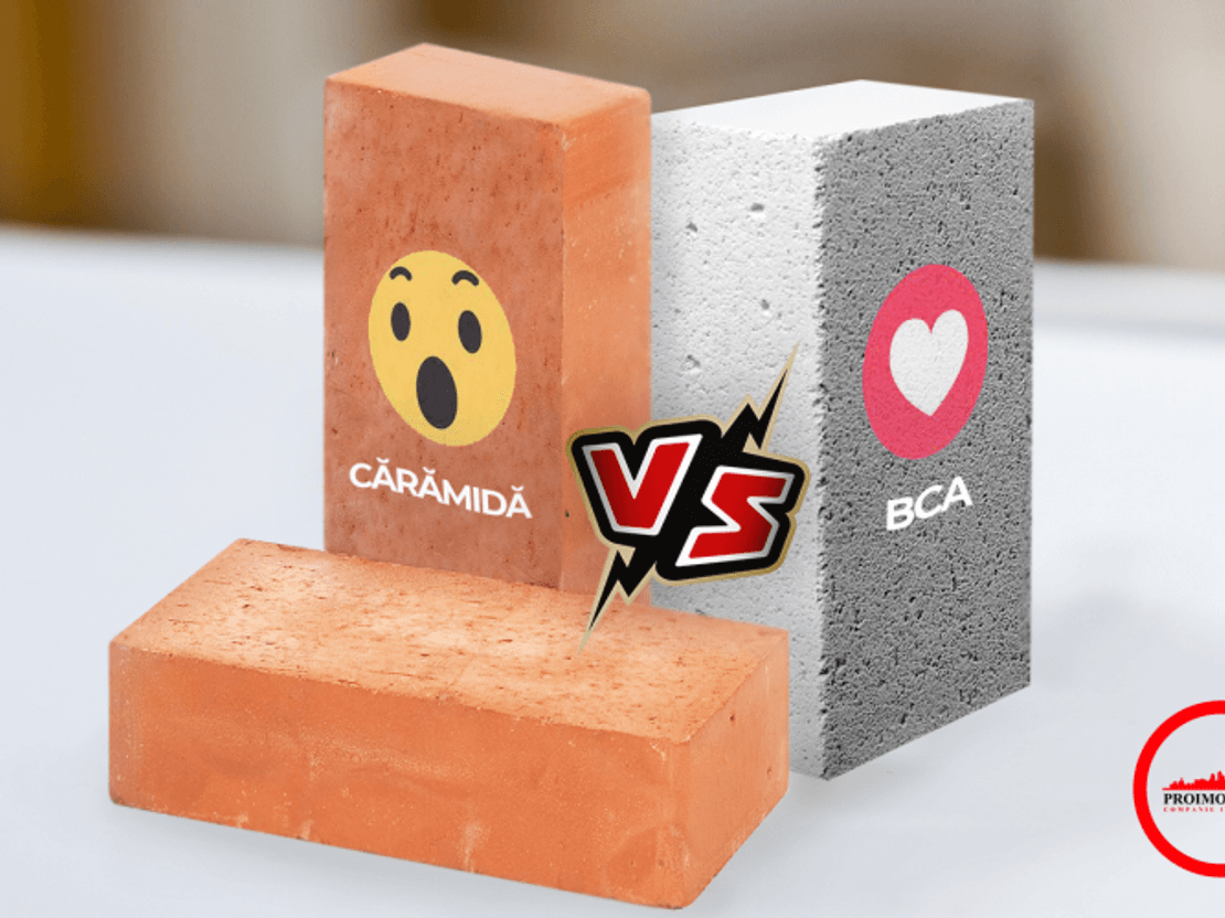 Caramida sau bca – duelul celor mai populare materiale de constructie
